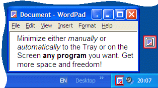 Actual Window Minimizer Screenshot